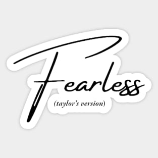 fearless Sticker